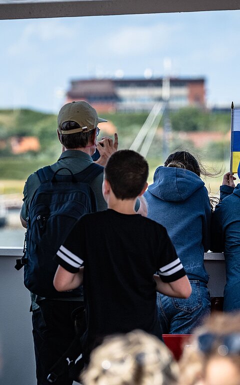 Anreise nach Juist mit der Inselfähre