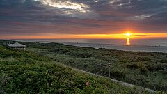 Sonnenuntergang auf Juist