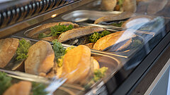 Restaurants auf Juist - Fischbrötchen