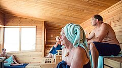 Sauna auf Juist im TöwerVital