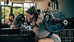 Training im Fitnessstudio auf Juist Krafttraining