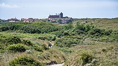 Blick auf Juists Ortskern