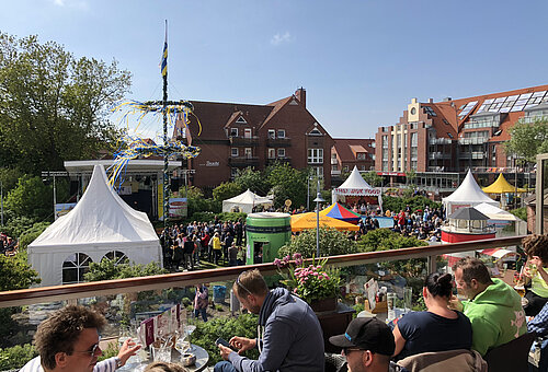 Musikfestival auf der Insel Juist an Christi Himmelfahrt