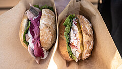 Fischbrötchen auf Juist