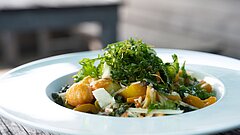 Frisches, regionales Essen auf Juist