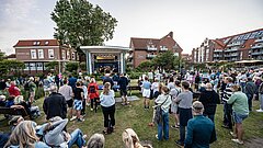 Konzert auf dem Kurplatz auf Juist