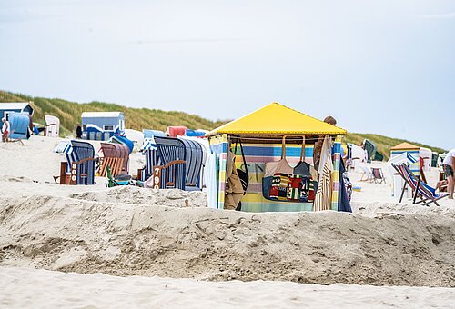 Strandzelt auf Juist