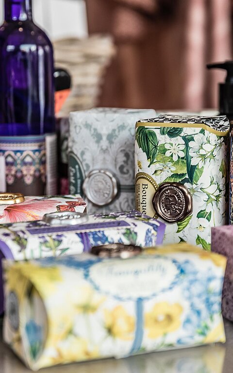 Kerzen, Parfüms, Dekorationsartikel, Seifen in edler Verpackung auf Juist kaufen