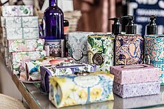 Verschiedene Artikel in einem Juister Geschäft