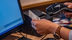 Scannen Ticket Tourist Information Juist