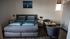 Zimmer einer Unterkunft auf Juist